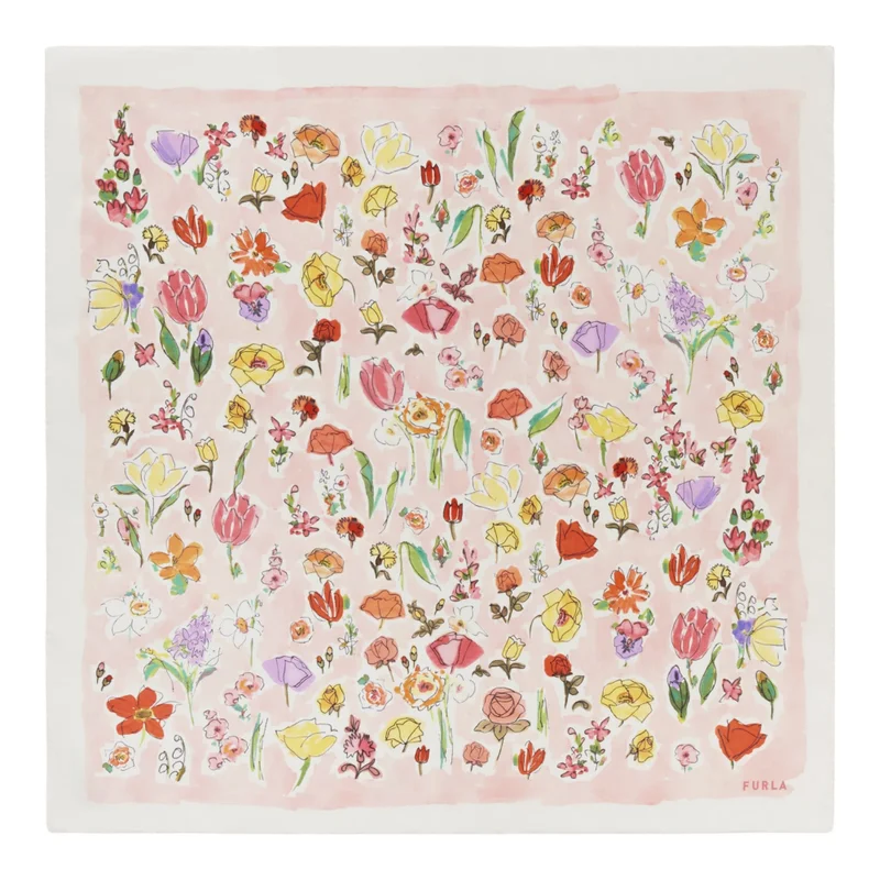 فورلا وشاح مربع Furla Tortona مقاس 90×90